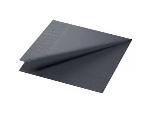 Duni Szalvéta 2 rétegű 33x33 cm 125 szál/cs Fekete