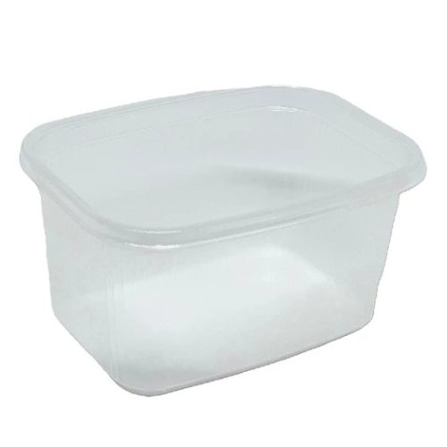Svédtál 500 ml alj + tető (PP) áttetsző 100 db/cs