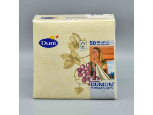 Duni Dunilin Szalvéta 40x40 cm 50 szál/cs VIN