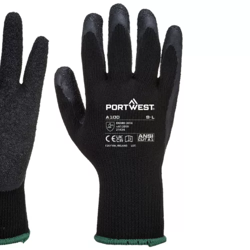 Portwest Mártott latex védőkesztyű