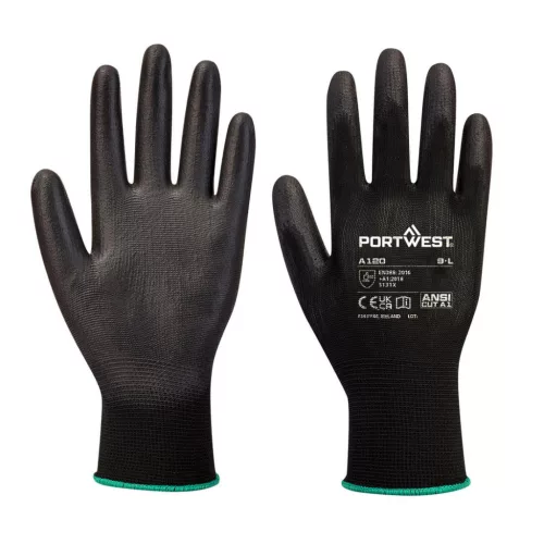 Portwest Nylon védőkesztyű PU tenyérmártott