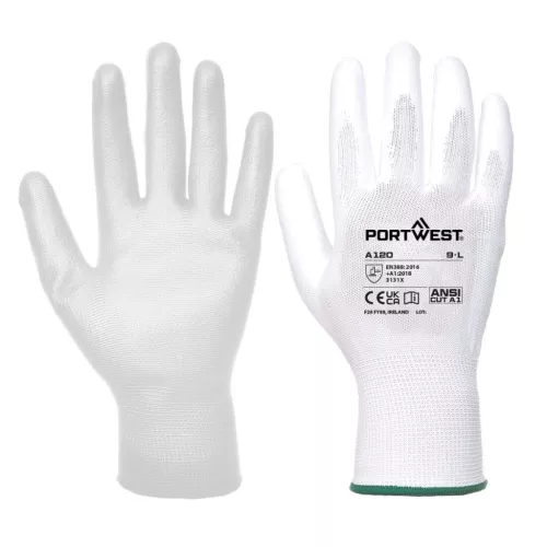 Portwest Nylon védőkesztyű PU tenyérmártott