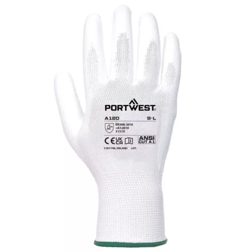 Portwest Nylon védőkesztyű PU tenyérmártott