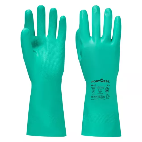 Portwest Nitrosafe Plus vegyszerálló kesztyű