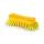 Igeax élelmiszeripari ergonómikus kézi súroló kefe sárga 0,5mm közepes sörtével