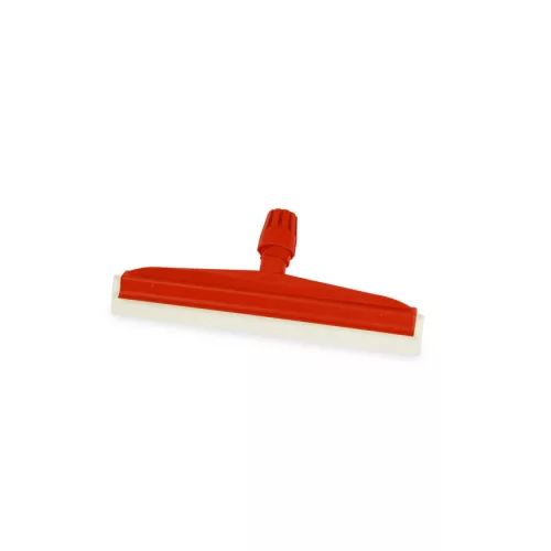 Igeax élelmiszeripari gumis padlólehúzó, univerzális nyélcsatlakozással, 35 cm piros