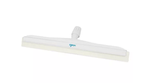 Igeax élelmiszeripari gumis padlólehúzó, univerzális nyélcsatlakozással, 55 cm fehér
