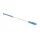 Igeax élelmiszeripari kémcső-, és üvegtisztító kefe, átmérő 10mm, hossz 50cm, kék