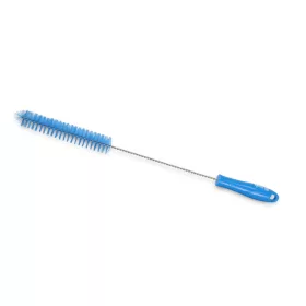   Igeax élelmiszeripari kémcső-, és üvegtisztító kefe, átmérő 30mm, hossz 50cm, kék