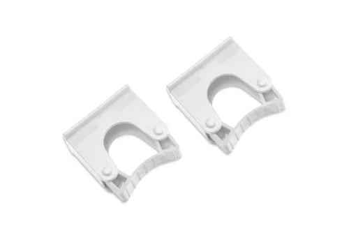 Igeax élelmiszeripari 2 db-os fali nyéltartó fehér átmérő: 20-19mm