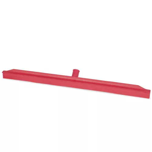 Igeax élelmiszeripari Monoblock professzionális gumis padlólehúzó, menetes, 75 cm piros