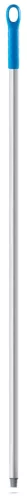Igeax élelmiszeripari aluminium nyél menetes 150cm-es 25 mm átmérőjű, kék 