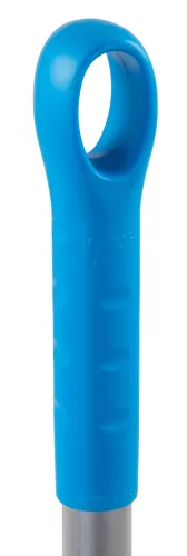 Igeax élelmiszeripari aluminium nyél menetes 130cm-es 25 mm átmérőjű, kék 