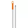 Igeax élelmiszeripari aluminium nyél menetes 130cm-es 25 mm átmérőjű, narancs