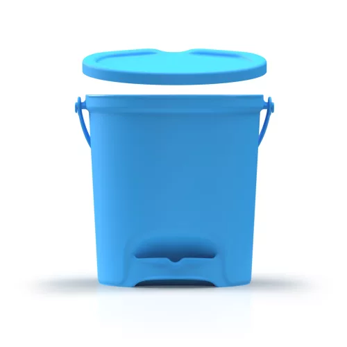Igeax élelmiszeripari vödör 12L, skálázott, kék