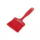 Igeax élelmiszeripari ecset lapos piros 85mm széles 0,2 mm puha sörtével