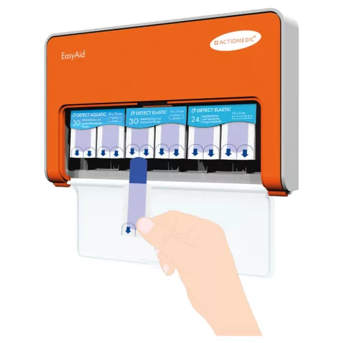 Actiomedic EasyAid DETECT II adhesive bandage dispenser