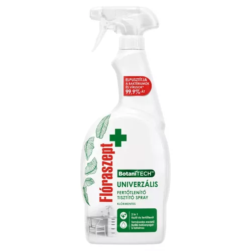 Flóraszept Botanitech, klórmentes, univerzális fertőtlenítő 700ml szórófejes