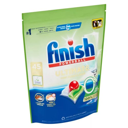 Finish Ultimate All in 1 Zero mosogatógép-kapszula (45 db) EcoLabel