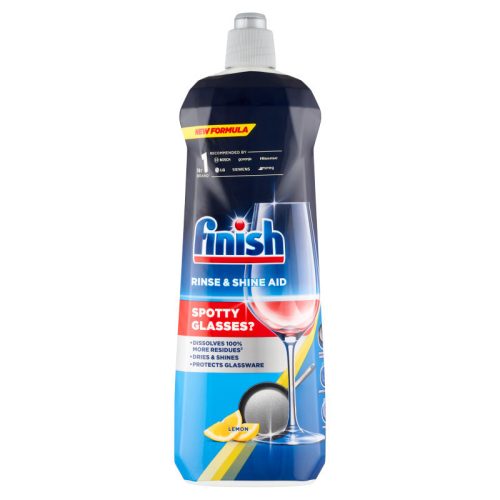 Finish Rinse&Shine Aid mosogatógép öblítő Lemon – 800 ml