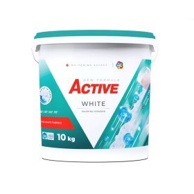 Active mosópor White vödrös 10kg (130 mosás)