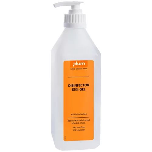 Plum Disinfector 85% kézfertőtlenítő gél 600 ml pumpás flakon