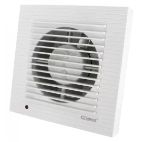   Commel elszívó ventilátor 118mm, záró lamellával, késleltethető kikapcsolással/időzitővel, 16 W, 240 m³/h , 34 dB