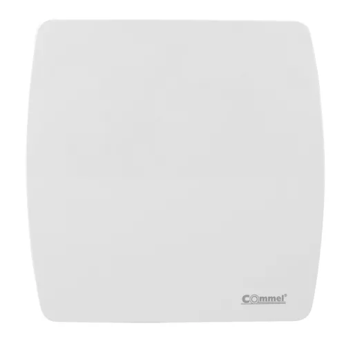 Commel elszívó ventilátor 100 mm, időzítővel, záró lamellával, golyóscsapágyas  12 W, 95 m³/h , 34 dB
