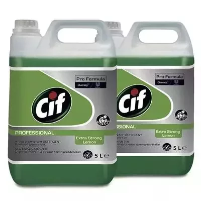 Cif Dishwash Extra Strong Lemon kézi mosogatószer 5L 