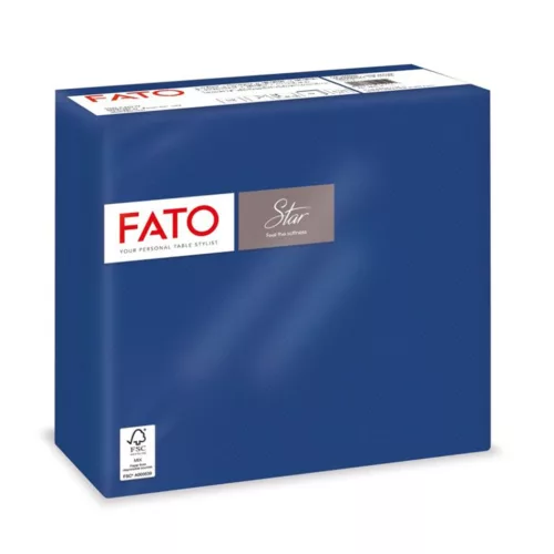 Fato Sztár szalvéta 2 rétegű 38x38cm sötétkék 40 szál/csomag 