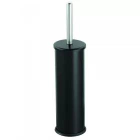 Galvanizált acél Wc kefe tartóval, fekete, padlón álló