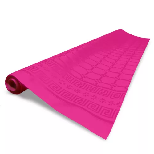 Fato Asztalterítő tekercs 1.2x7m damask fuxia