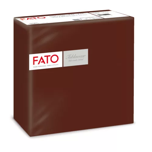 Fato Airlaid szalvéta 40x40cm kakaó 50 lapos