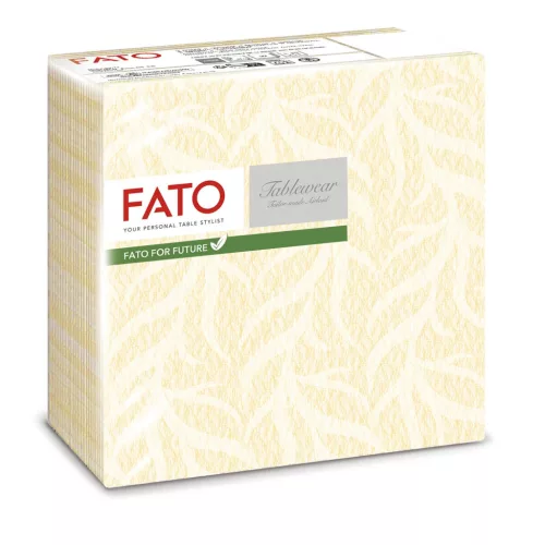 Fato Airlaid szalvéta 40x40cm Reef pezsgő 50 lapos