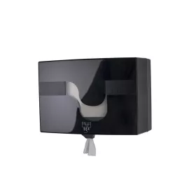   Celtex Megamini Midi Easy Pull toalettpapír adagoló ABS fekete