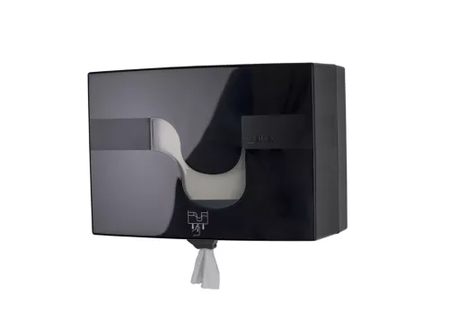 Celtex Megamini Midi Easy Pull toalettpapír adagoló ABS fekete