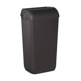   Mar Plast falra is szerelhető szemetes fedéllel 23 L fekete