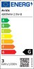 Avide LED 2.5W G9 WW 3000K fekvő