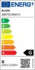 Avide LED 6W R7S 23x78mm CW 6400K Fényerőszabályzós