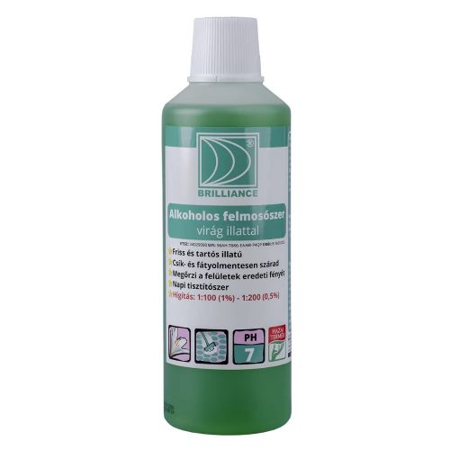 Brilliance® Alkoholos felmosószer virág illattal 1 liter