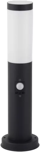 Avide kültéri álló lámpa Boca 1xE27 PIR 450mm IP44 Fekete