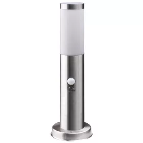   Avide kültéri álló lámpa Boca 1xE27 PIR 450mm IP44 Szatén Nikkel
