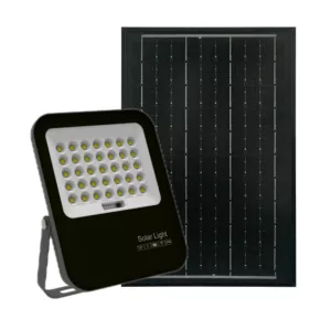   Avide LED Szolár Reflektor 50W CW 6400K különálló napelemmel, távirányítóval
