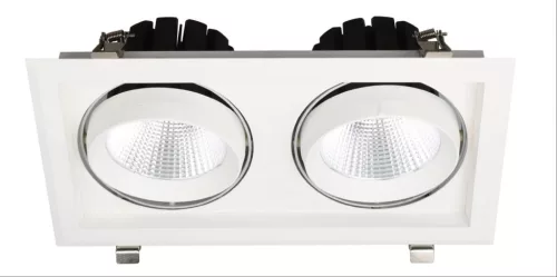 Avide LED mélysugárzó Négyzetes 2x30W IP20 5600lm 20° NW 4000K