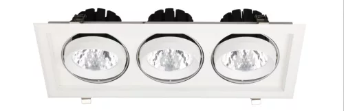 Avide LED Downlight Sein Négyzetes 3x30W IP20 8400lm 36° NW 4000K
