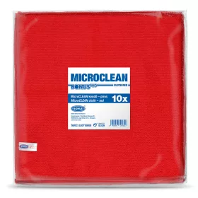  Bonus Mikroszálas univerzális kendő 32x32cm piros 10 darabos