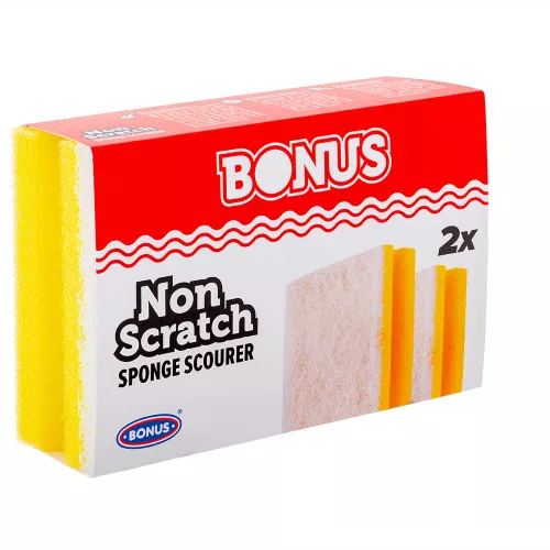 Bonus karcmentes mosogatószivacs 2 darabos