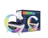 Zelux Multimédiás bluetooth hangszóró, vezeték nélküli töltőpad, RGB, LED lámpa