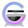 Zelux Multimédiás bluetooth hangszóró, vezeték nélküli töltőpad, RGB, LED lámpa
