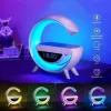 Zelux Multimédiás bluetooth hangszóró, vezeték nélküli töltőpad, RGB, LED lámpa